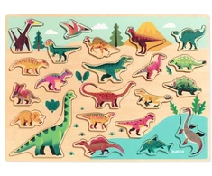 Djeco Medinė dėlionė - Dinozaurai