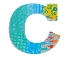Djeco medinė raidė - C ( DD04812 )