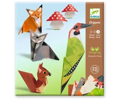 Djeco Origami rinkinys - Pasivaikščiojimas miške