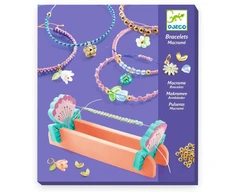 Djeco Papuošalų kūrimo rinkinys - Makramė apyrankės – Mėlyna