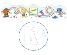 Plakatas Djeco - Shelf panel board (1.33 x 0.3 m)