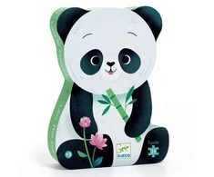 Djeco Siluetų dėlionė - Panda (24 detalių) ( DJ07282 )