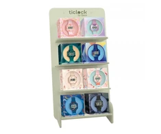 Plakatas Djeco - Ticlock rectangular watch display stand