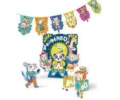 Plakatas Djeco - Windows Kit - Animambo - Design 2022