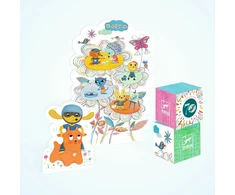 Plakatas Djeco - Windows Kit - Spring 2024