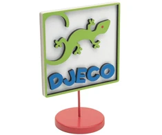 Plakatas Djeco - Wooden logo (15 x 15 cm)