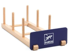 Plakatas Djeco - Wooden rack display
