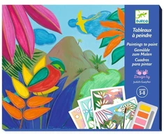 Djeco Tapybos rinkinys - Egzotiška gamta