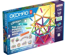 Geomag Magnetinis konstruktorius - Blizgantys paneliai (142 vnt.)