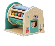 Lilliputiens Wooden activity toy - Tournicolor roller