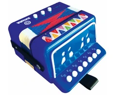 Svoora Muzikinis instrumentas - Akordeonas - Mėlynas - 7 klavišai (14 natų) ( SV10298 )