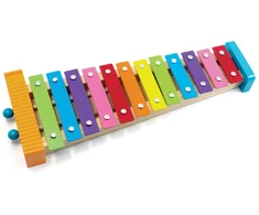 Svoora Muzikinis instrumentas - Metalofonas su guiro (12 natų) ( SV14012 )