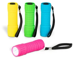 Trendhaus Chill &amp; Smile - Žibintuvėlis su 9 LED lemputėmis (1 vnt., 4 dizainai)