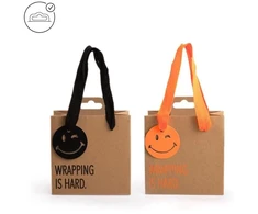 Trendhaus Dovanų maišelis - Wrapping Is Hard (1 vnt., 2 dizainai)