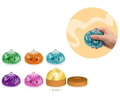 Trendhaus Antistresinis žaislas – Blizgantis koldūnas (Ø 6,5 cm) (1 „Mystery Box“, 6 dizainai)