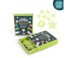Trendhaus Magic Moments - Šviečiantys lipdukai - Žvaigždės (8 vnt.)