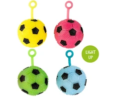 Trendhaus Xtreme - Pirštų kamuoliukas su šviesa - Futbolo kamuolys (6.3 cm) (1 vnt., 4 dizainai)