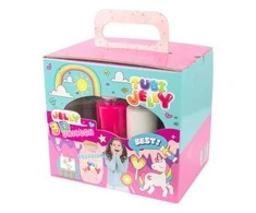 Tuban 6 spalvų Tubi Jelly rinkinys su nedideliu akvariumu - Vienaragis ( TU3328 )