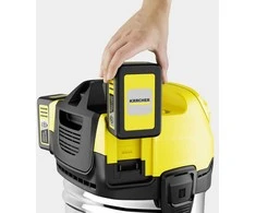 Kärcher Akumuliatorinis drėgno sauso valymo siurblys WD 4-18 S Dual Battery Set | 1.628-626.0