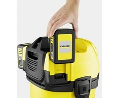 Kärcher Akumuliatorinis drėgno sauso valymo siurblys WD 4-18 Dual Battery Set | 1.628-601.0