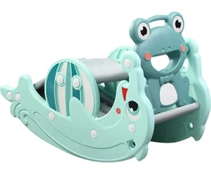 3-in-1 Children’s Slide &amp; Swing Set inSPORTline Frofino