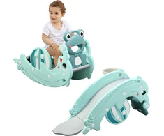 3-in-1 Children’s Slide &amp; Swing Set inSPORTline Frofino