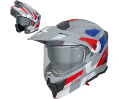 Atverčiamas motociklininko šalmas 3 viename W-TEC Neovu Graphic