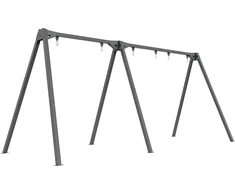 Trivietė lauko sūpynė ant guolių PREMIUM MO-014 - Marbo Sport