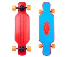 Longboardas Worker Tempy 31", plastikinis, ABEC-11