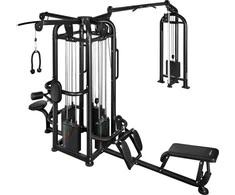 5-STATION MULTI GYM – COMMERCIAL FUNCTIONAL TRAINER CABLE MACHINE HMS ARGOS