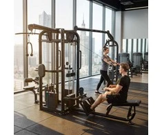 5-STATION MULTI GYM – COMMERCIAL FUNCTIONAL TRAINER CABLE MACHINE HMS ARGOS