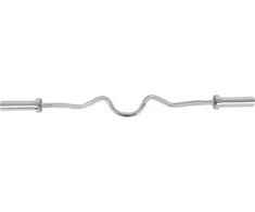 50mm lenktas olimpinis grifas inSPORTline OB-47G 120cm (apkrova 250kg)