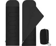 A spring-summer envelope-style sleeping bag Spokey COZY PLUS
