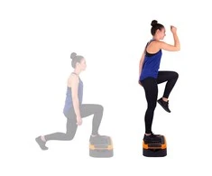 Aerobikos / balansinis stepas inSPORTline Multifun 53x33cm