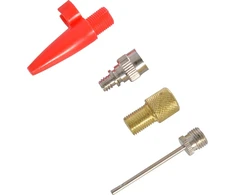 Air Valve Adapteris Set Oxford for inflating bike tubes, balls and other accessories