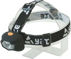 Ant galvos tvirtinamas prožektorius Yate Panter 3 W Cree + 2 LED