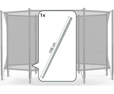 Apsaugos tinklo Comfort apatinis vamzdis Berg + spyruoklinis laikiklis, 108cm
