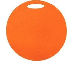 Apvalus kilimėlis sėdėjimui Yate, 35cm, viensluoksnis, oranžinis
