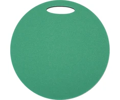 Apvalus sėdimasis kilimėlis Yate, 2 sluoksnių, 35 cm, žalias/juodas