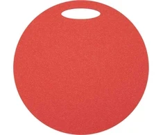 Apvalus kilimėlis sėdėjimui Yate, viensluoksnis, 35cm skersmens, raudonas