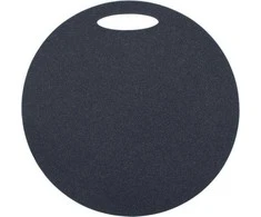 Apvalus kilimėlis sėdėjimui Yate, viensluoksnis, 35cm skersmens, tamsiai mėlynas