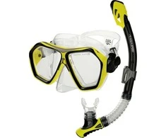 Aqua Speed Snorkeling set BLAZE + BORNEO