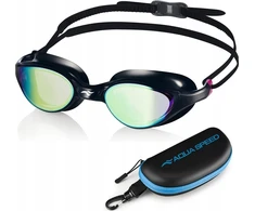 Aqua Speed Plaukimo akiniai VORTEX MIRROR su dėklu