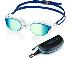 Aqua Speed Plaukimo akiniai VORTEX MIRROR kietame dėkle