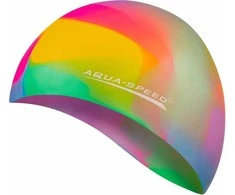 Plaukimo kepuraitė Aqua-Speed Bunt tęczowy kol. 54