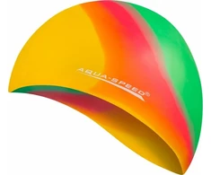 Plaukimo kepuraitė Aqua-Speed Bunt tęczowy kol. 49