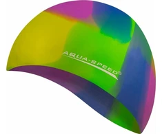 Plaukimo kepuraitė Aqua-Speed Bunt tęczowy kol. 73