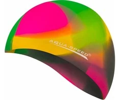 Plaukimo kepuraitė Aqua-Speed Bunt tęczowy kol. 90