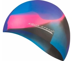 Plaukimo kepuraitė Aqua-Speed Bunt tęczowy kol. 80