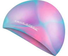 Plaukimo kepuraitė Aqua-Speed Bunt tęczowy kol. 36